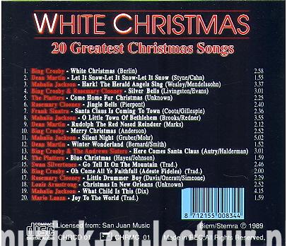 White Christmas – CD 1