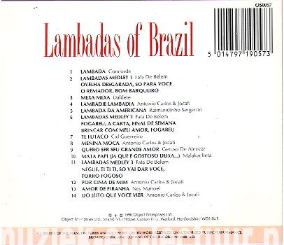 Lambadas Of Brazil