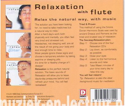 Relaxation with flute