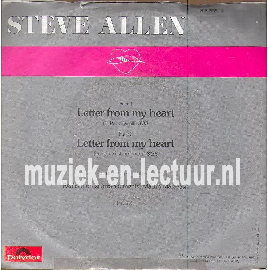 Letter from my heart - Letter from my heart (instr.)