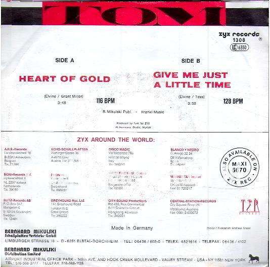 Heart of gold - Give me just a little time