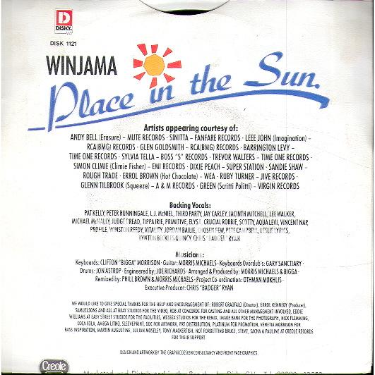 Place in the sun - Place in the sun (instr.)