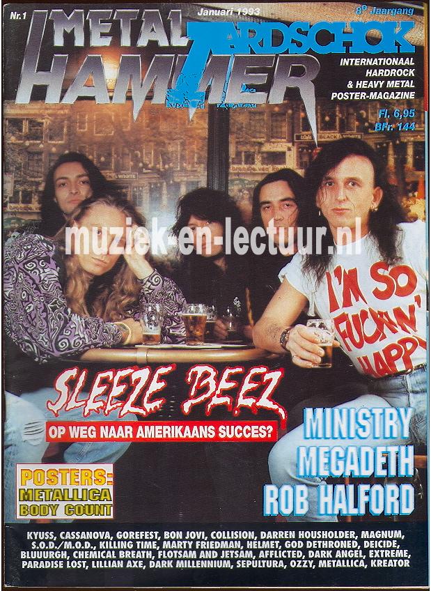 Metal Hammer & Aardschok 1993 nr. 01