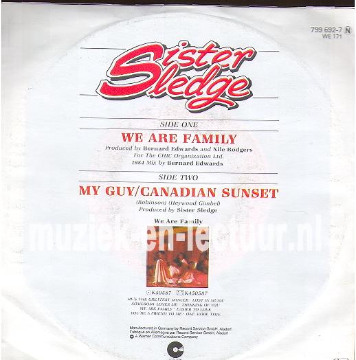 We are family - My guy/ Canadian sunset