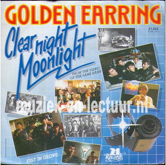 Clear night moonlight - Fist in glove