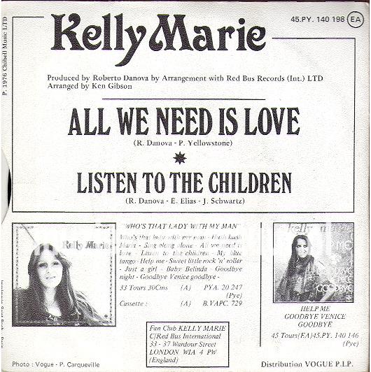 All we need is love - Listen to the children